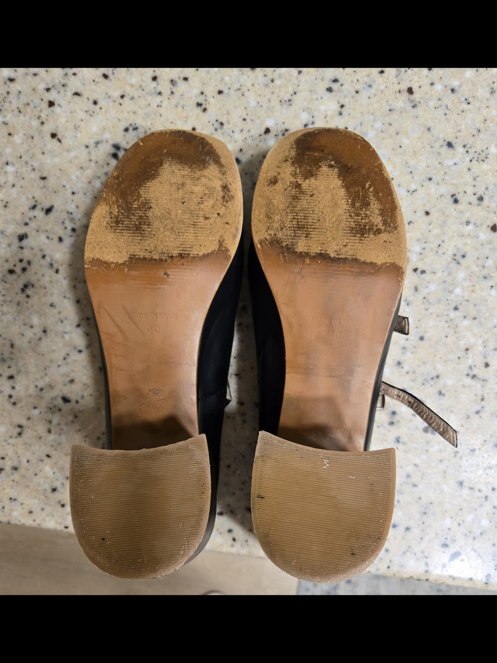 INTENTIONALLY BLANK Over Time Platform Mary Jane Block Heels Spain EU 40 - Picture 9 of 9